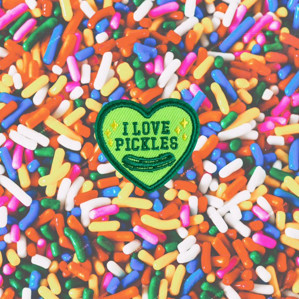 I LOVE PICKLES PATCH